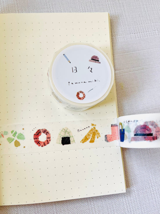 [Miki Tamura] SAIEN x Day to Day washi tape