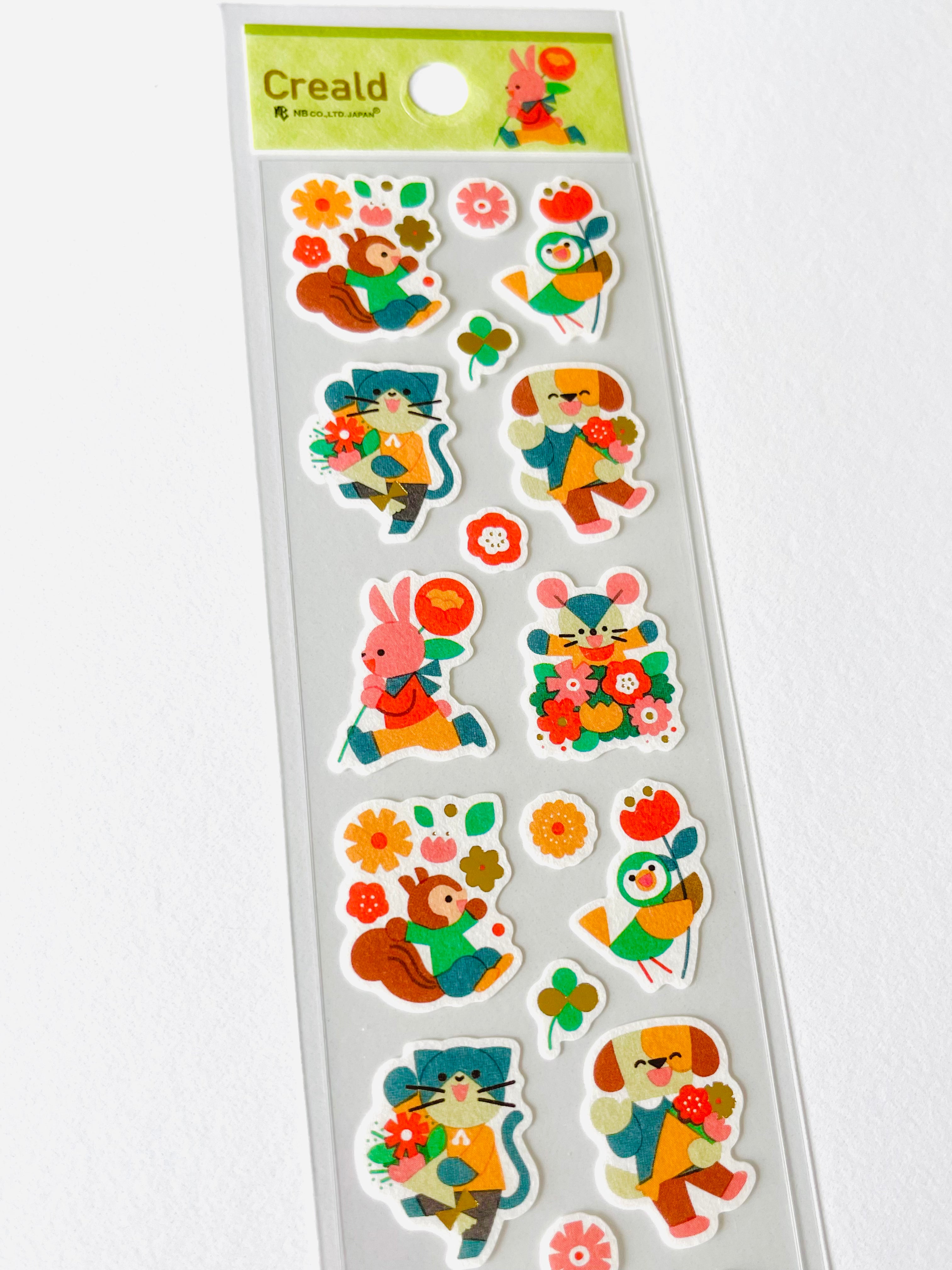 [NB] Flower Party sticker sheet