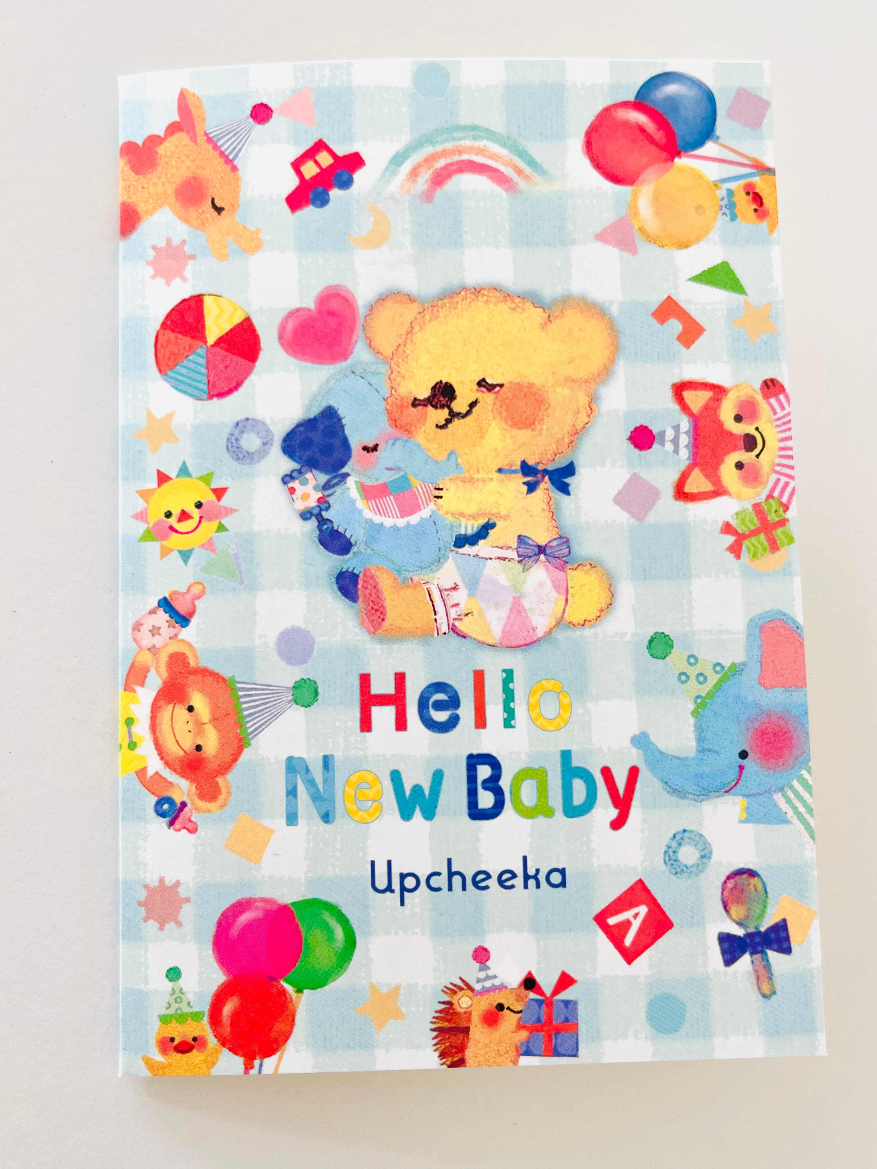 [Upcheeka] Baby Welcome! greeting card