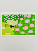 [Tabineko] Shelter in the Rain (2011) postcard x Toshinori Mori