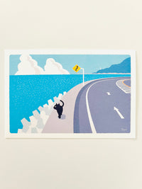 [Tabineko] Wind from the Sea (2011) postcard x Toshinori Mori