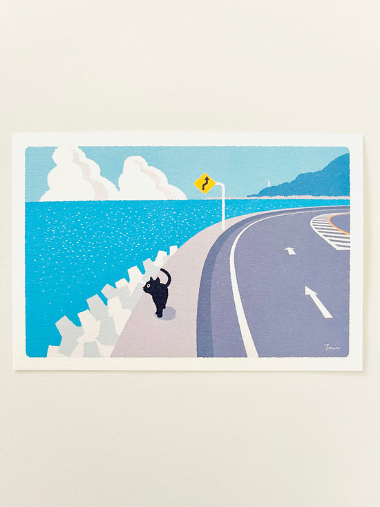 [Tabineko] Wind from the Sea (2011) postcard x Toshinori Mori