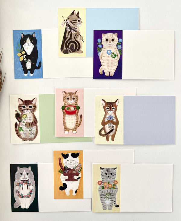Cat’s Gathering: message cards
