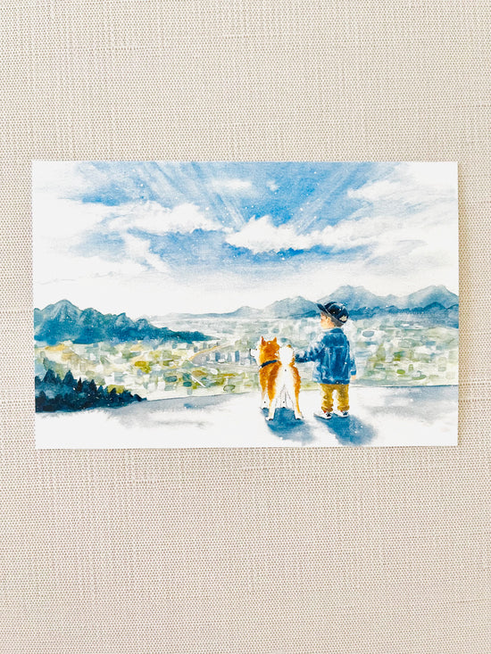 [Natsuka Murata] Tabishiba series: Aso postcard (2020)