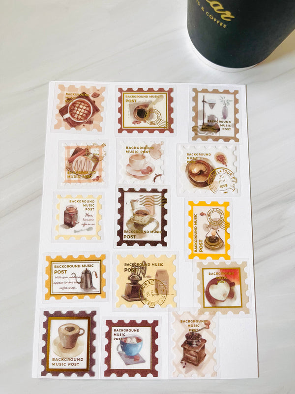 My Stamp Collection - Coffee