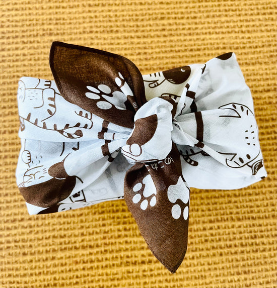 [Mushroom Cat] Furoshiki Wrapping Cloth
