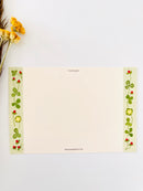 [4legs] Kitten & Wild Strawberry postcard